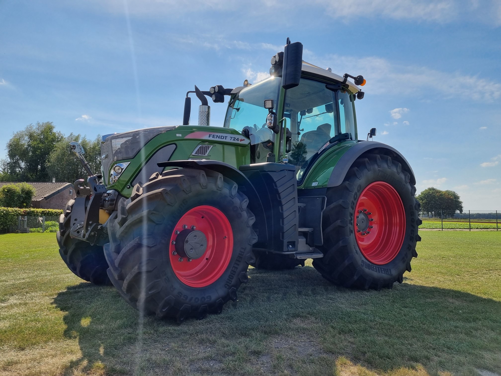 Fendt 724 Profi Plus S4, als nieuw, ex les tractor! VERKOCHT! - Afbeelding 2
