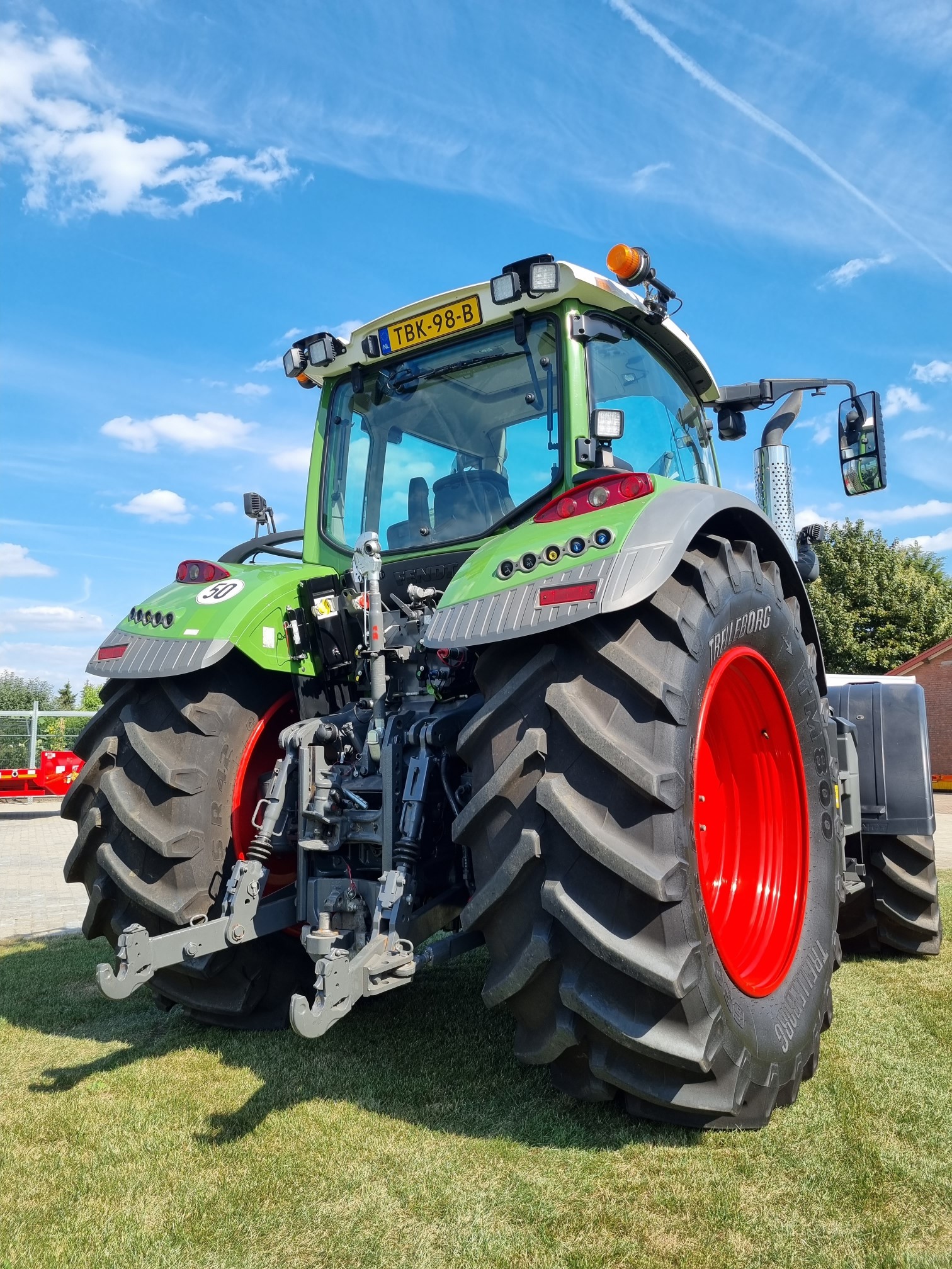 Fendt 724 Profi Plus S4, als nieuw, ex les tractor! VERKOCHT! - Afbeelding 5