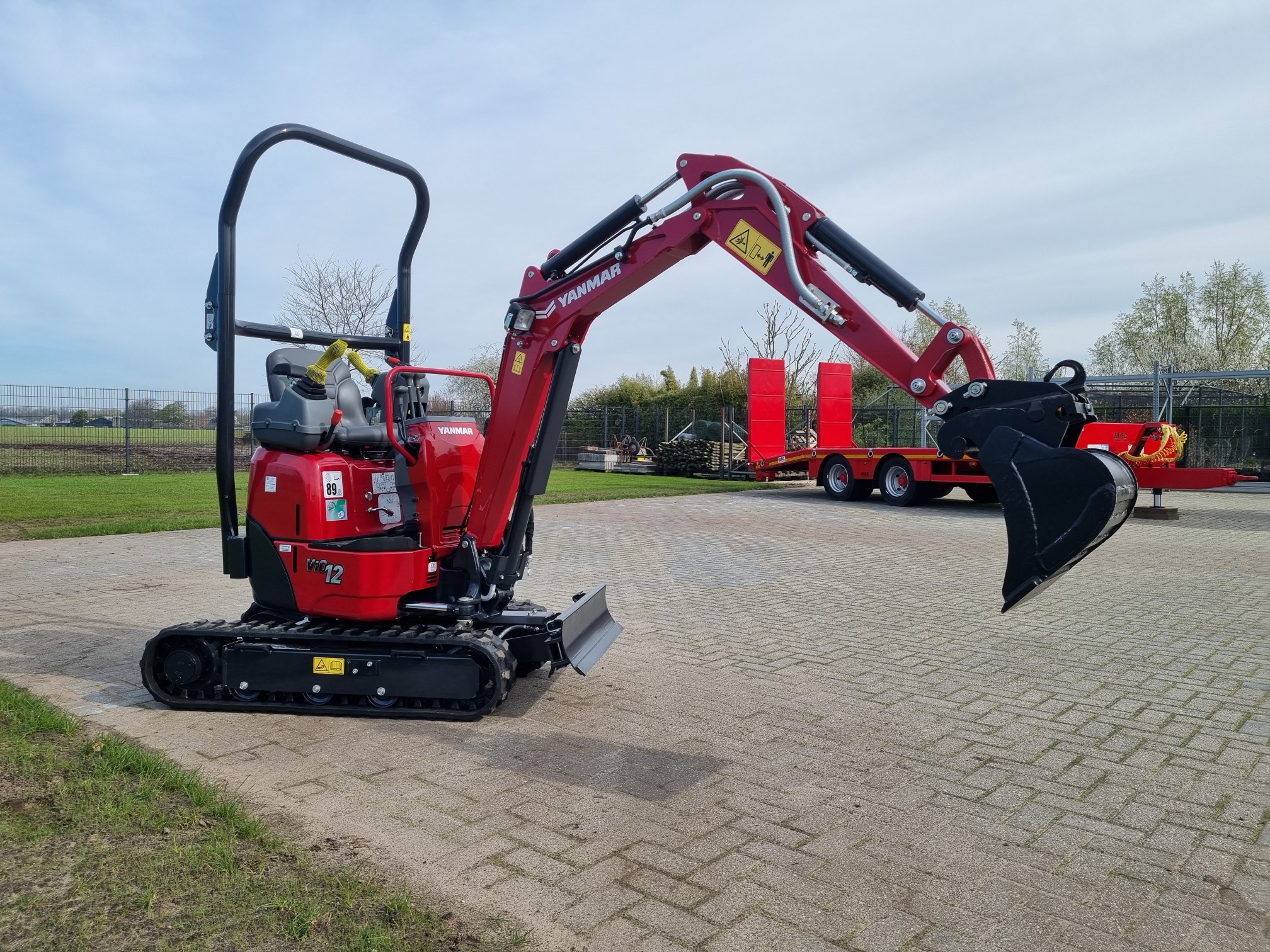 Yanmar Vio12 met 3 bakken, VERKOCHT! - Afbeelding 3
