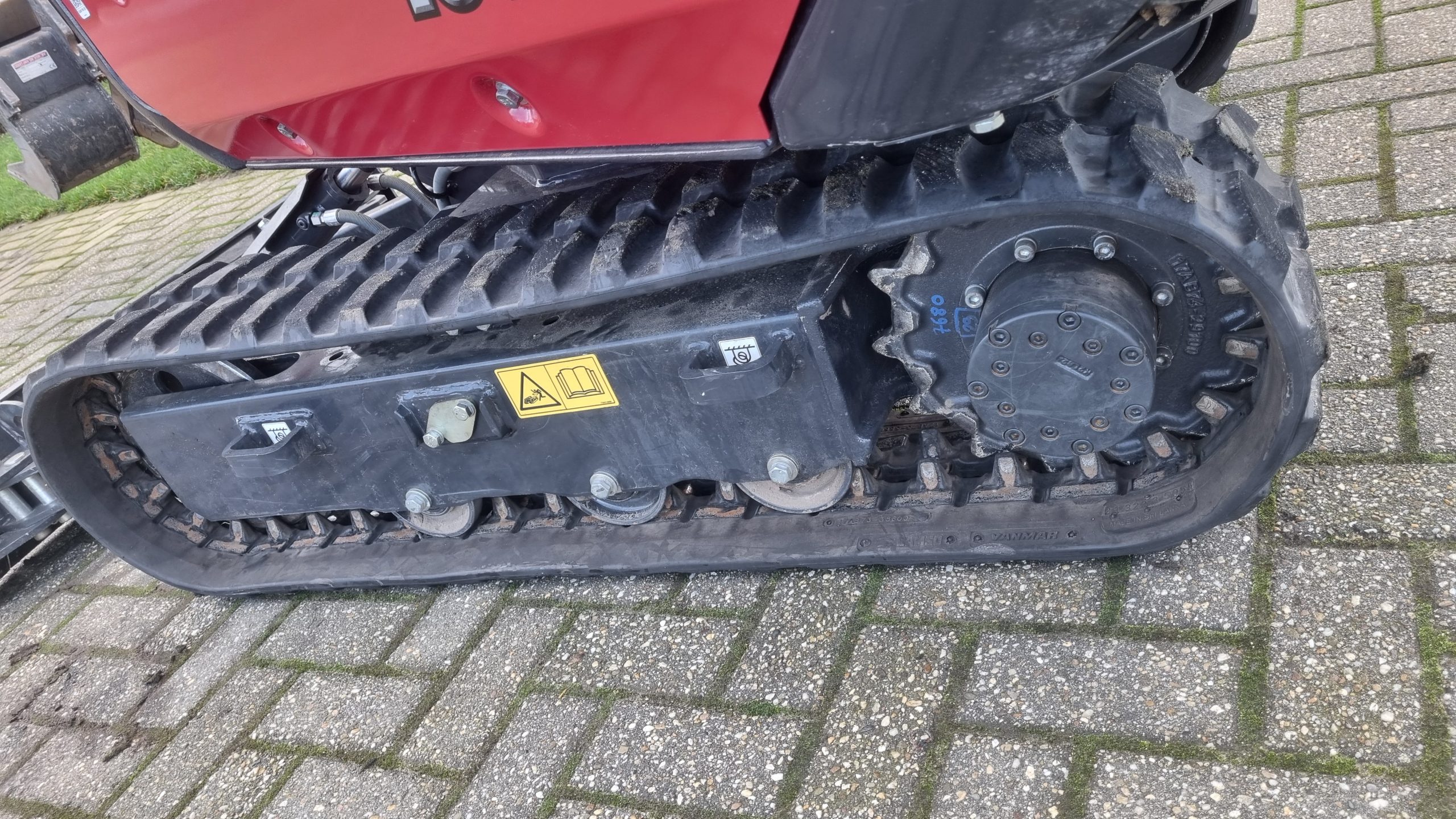 Yanmar SV15 vt minigraver, Als nieuw, 138 uur! VERKOCHT! - Afbeelding 5