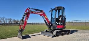 Yanmar Vio 26-6 minigraver, Demo machine, zeer compleet! VERKOCHT!